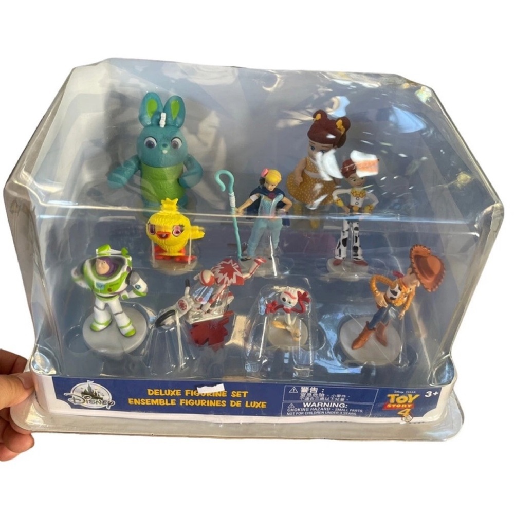DISNEY PIXAR TOY STORY 4 DELUXE SET 9 PLAY Figurines (Ages 3+) CAKE TOPPERS - Picture 4 of 4